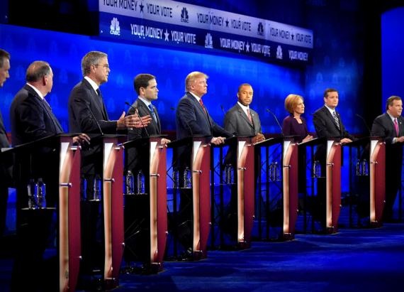 The top Republican Presidential candidates